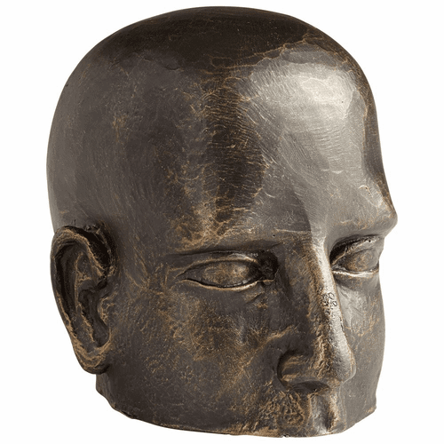 Cyan Off The Top Sculpture - Old World - 07651