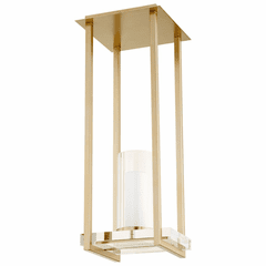 Cyan One Light Orion Pendant - Aged Brass - 09294
