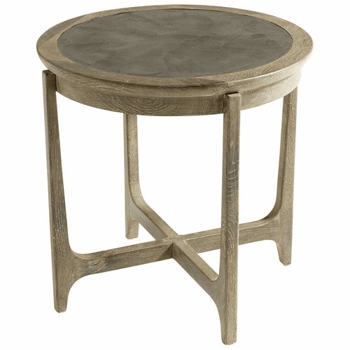 Cyan Ostia Side Table - Weathered Oak - 10507