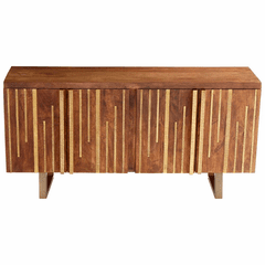 Cyan Oxford Cabinet - Oak - 10160