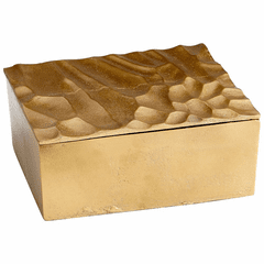 Cyan Oxford Container - Brass - 10089