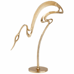 Cyan Patte Sculpture - Gold - 10645
