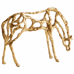 Cyan Pensive Sculpture - Gold - 09099 Cyan Pensive Sculpture - Gold - 09099