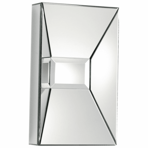 Cyan Pentallica Rectangle Mirror - Clear - 06381