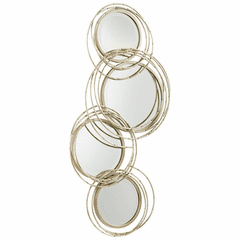 Cyan Radius Mirror - Silver - 10265