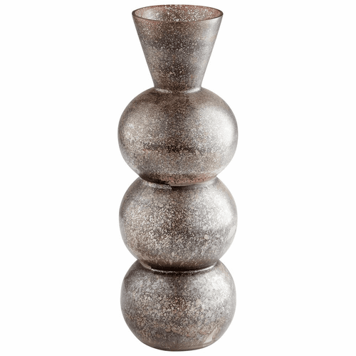 Cyan Ravine Vase - Zinc - 10675