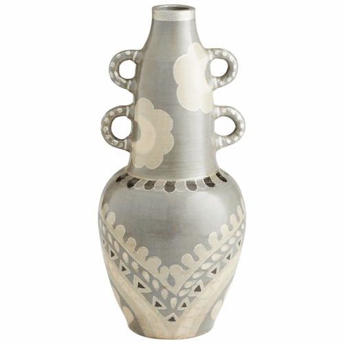 Cyan Rocky Valley Vase - Olive Green - 10682