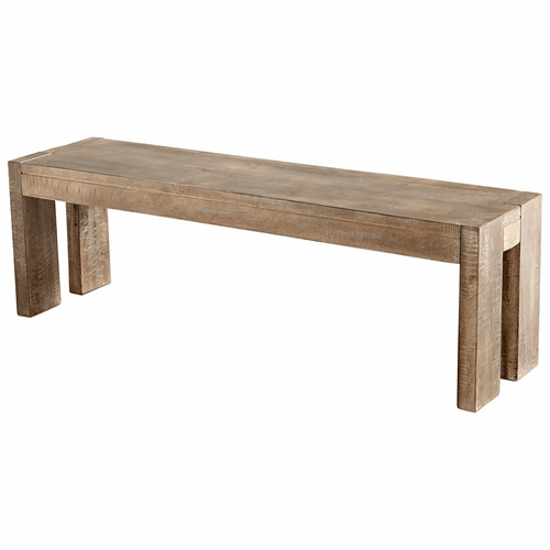 Cyan Segvoia Bench - WEATHERED PINE - 07012
