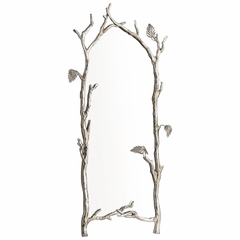 Cyan Siren Mirror - Silver - 10410