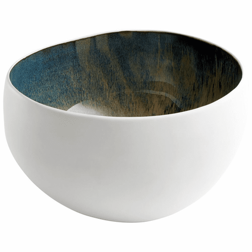 Cyan Small Android Bowl - White and Oyster - 10254