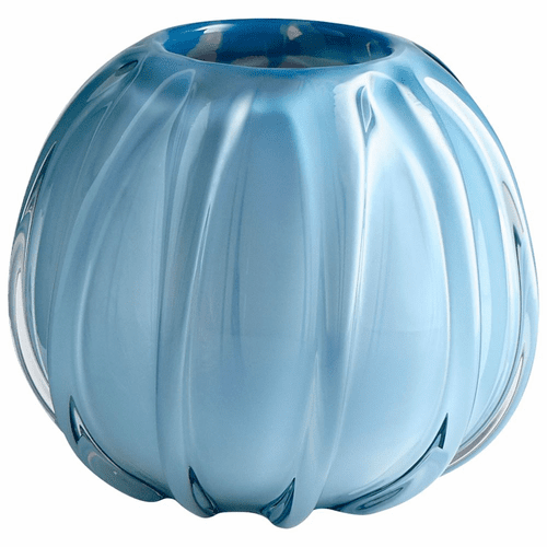 Cyan Small Artic Chill Vase - Blue - 09194