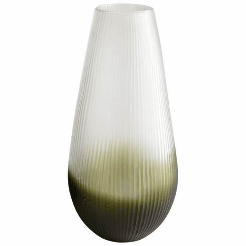 Cyan Small Benito Vase - Green - 07837
