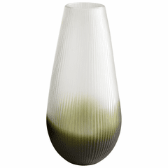 Cyan Small Benito Vase - Green - 07837