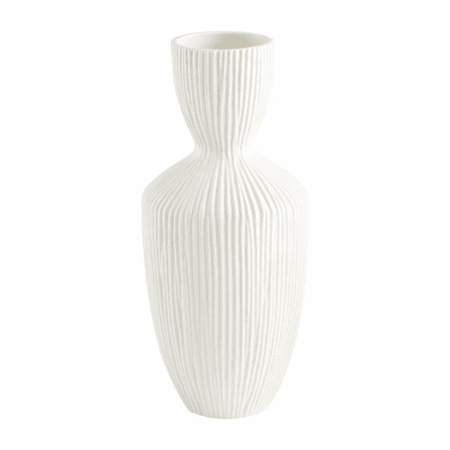 Cyan Small Bravo Vase - White - 11208