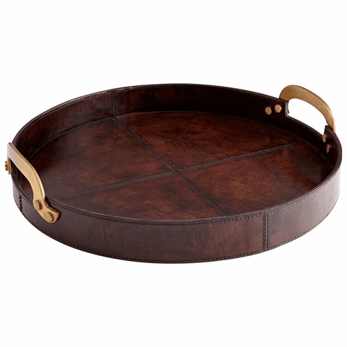 Cyan Small Bryant Tray - Brown - 06974