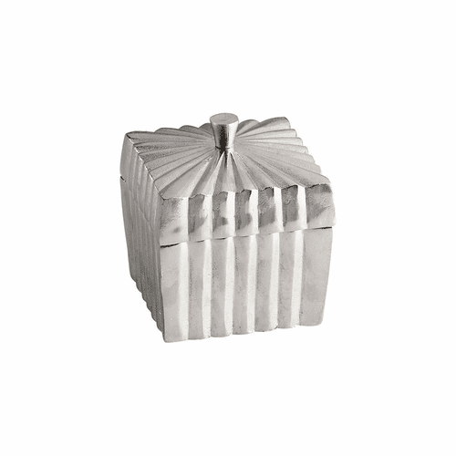 Cyan Small Buckingham Container - Silver - 09948