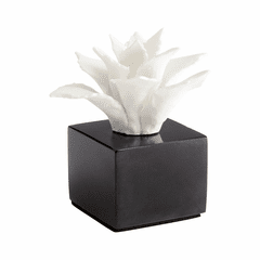 Cyan Small Calendine Sculpture - White - 10283