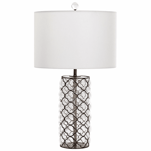 Cyan Small Corsica Lamp w/LED Blb - Satin Brass - 07977-1