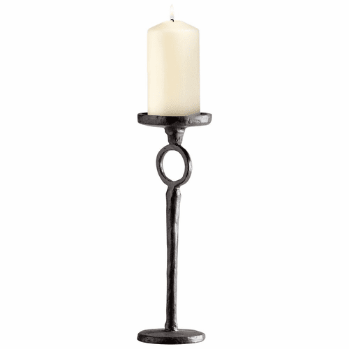 Cyan Small Duke Candleholder - Rust - 04834
