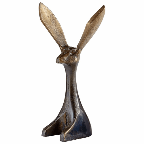Cyan Small Ear That? Sculpture - Bronze - 08894