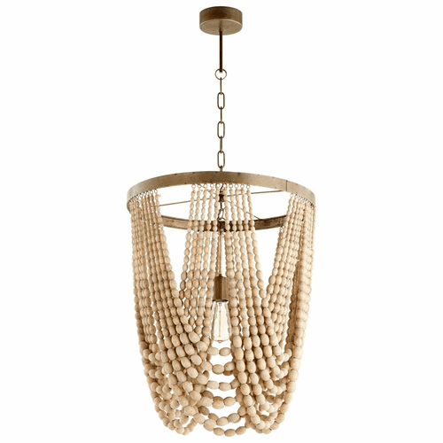 Cyan Small Hammock Pendant - Tinted Raw Iron - 09264