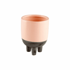 Cyan Small Humus Vase - Multi Colored - 11192