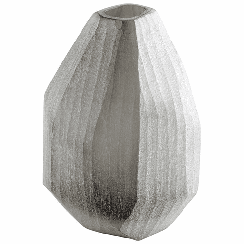 Cyan Small Kennecott Vase - Ash Grey - 09478
