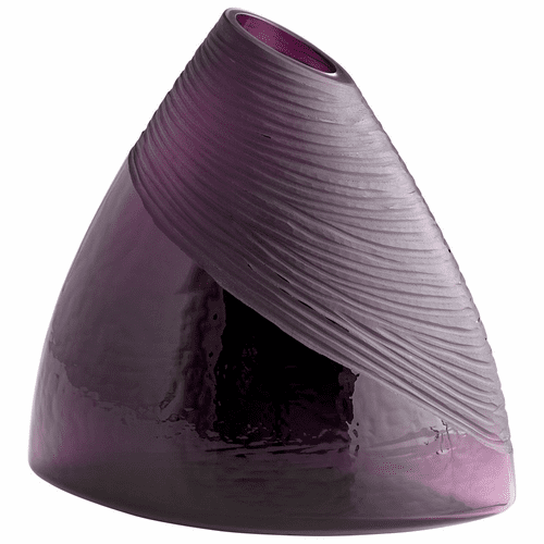 Cyan Small Mount Amethyst Vase - Purple - 07336