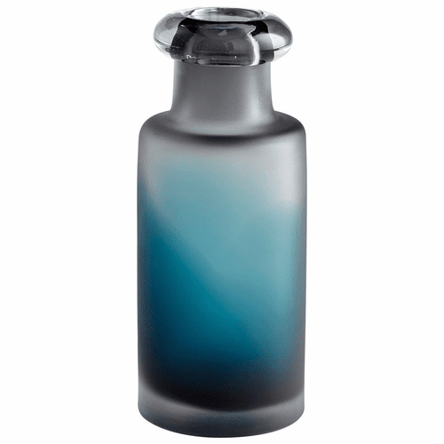 Cyan Small Neptune Vase - Blue/Clear - 07305
