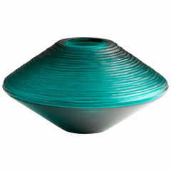 Cyan Small Pietro Vase - Green - 07860