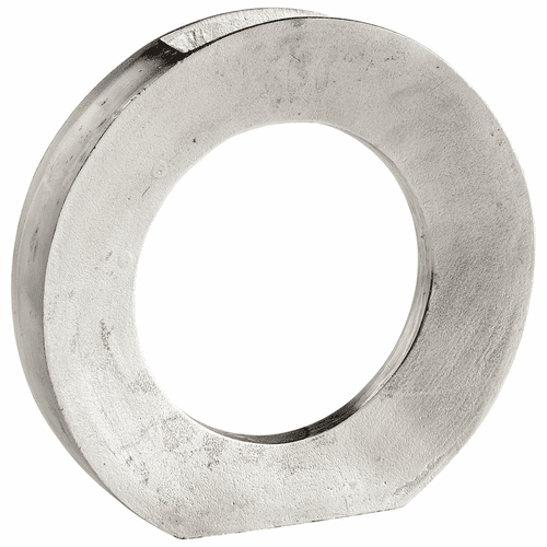 Cyan Small Rise And Shine Vase - Raw Nickel - 08305