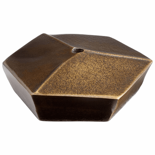 Cyan Small Sei Bud Vase - ANTIQUE  BRASS - 07998