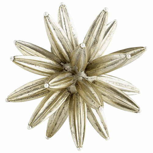 Cyan Small Smithstar Sculpture - Silver - 09126