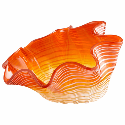 Cyan Small Teacup Party Bowl - Orange - 06105
