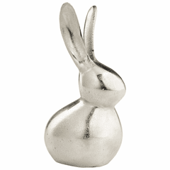 Cyan Small Thumper Dome Sculpture - Raw Nickel - 08119