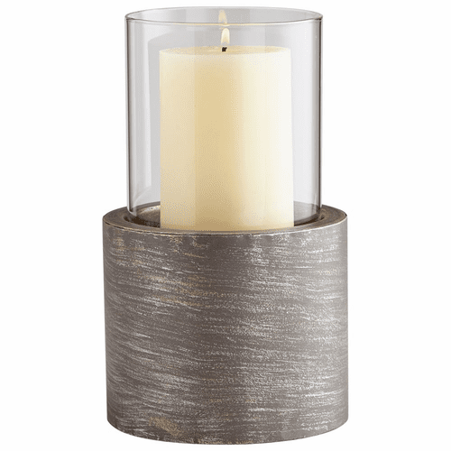 Cyan Small Valerian Candleholder - Graphite - 07254