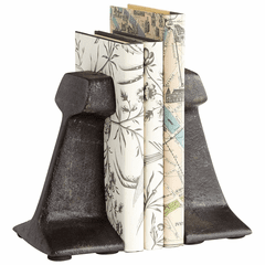 Cyan Smithy Bookends - Zinc - 07230
