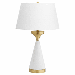 Cyan Solid Inversion Tble Table Lamp - Grey - 11220