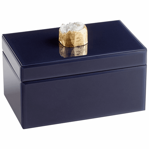 Cyan Solitaire Container - Black - 10749