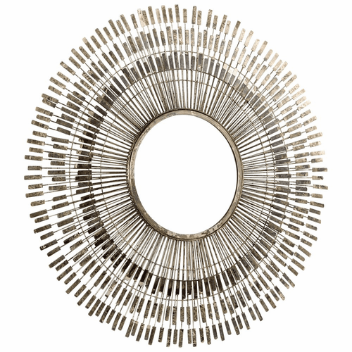 Cyan Sprawling Sprout Mirror - Gold - 10575