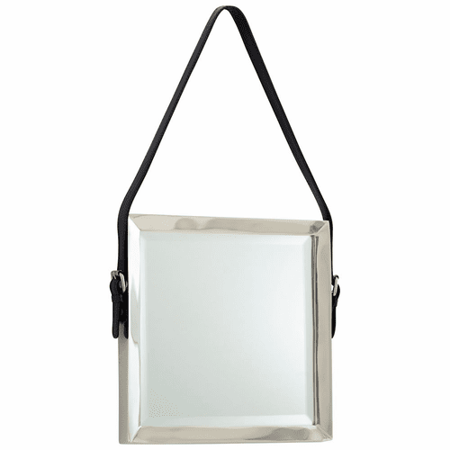 Cyan Square Venster Mirror - Nickel - 10714