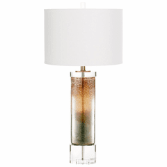 Cyan Stardust Table Lamp - Lunar Brown - 09137