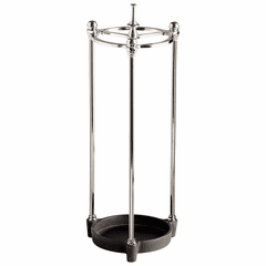 Cyan Stow Away Umbrella Stand - Nickel - 08975