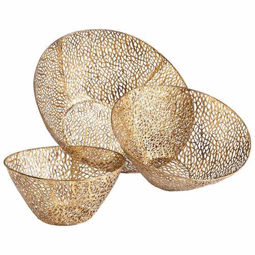 Cyan Sydne Bowls - Antique Gold - 06224