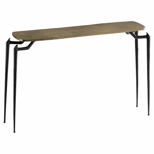 Cyan Tarsal Table - Gold And Black - 11183