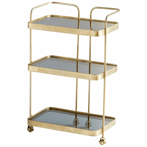 Cyan Taverna Bar Cart - Antique Brass - 10766