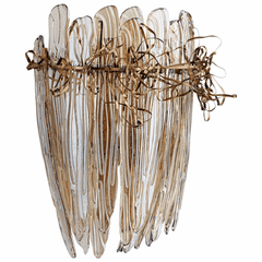 Cyan Thetis Wall Sconce - Chrome and Copper - 07987