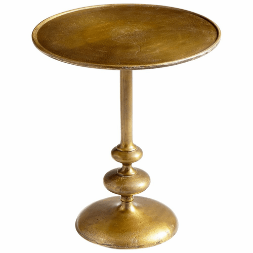 Cyan Tote Side Table - ANTIQUE  BRASS - 08304