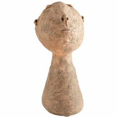 Cyan Tranquil Java Sculpture - Rustic - 10417