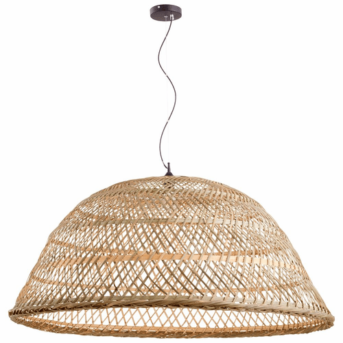 Cyan Vessel 1-Lt Pendant - BAMBOO - 10511